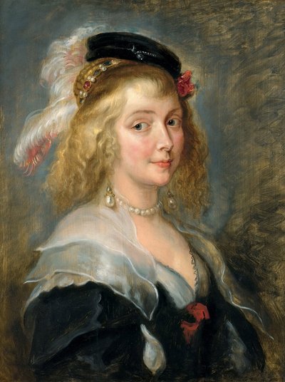 Ritratto di Hélène Fourment, 1640 da Peter Paul Rubens