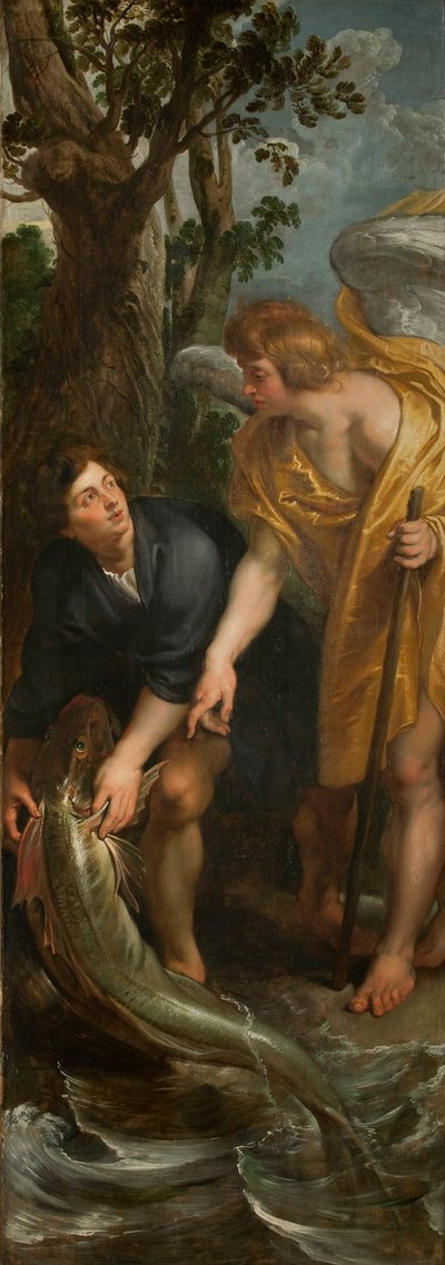 La pesca miracolosa dei pesci Trittico, pannello destro, 1618-1619 da Pieter Paul Rubens
