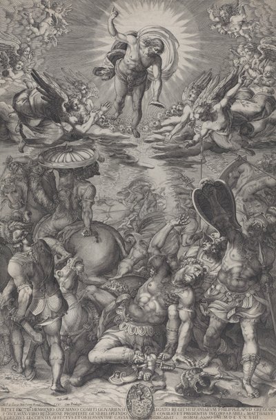 La conversione di Saulo da Pieter Perret