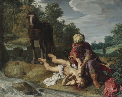 Il buon samaritano da Pieter Pietersz. Lastman