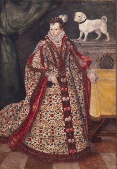 Ritratto di una donna morava da Pieter Pietersz the Younger