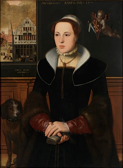 Ritratto di Jacquemyne Buuck da Pieter Pourbus
