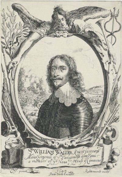 Ritratto di Sir William Waller da Pieter Rottermondt