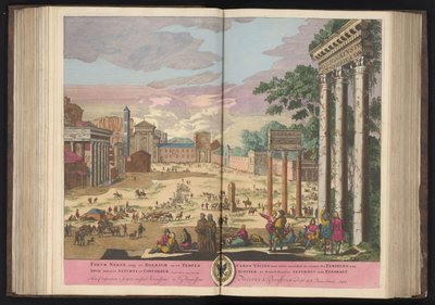 Foro Romano a Roma da Pieter Schenk (I)