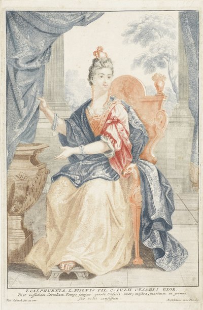 Ritratto di Calpurnia Pisonis da Pieter Schenk (I)