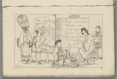 Disegnatore cinese e altre figure cinesi da Pieter Schenk (II)