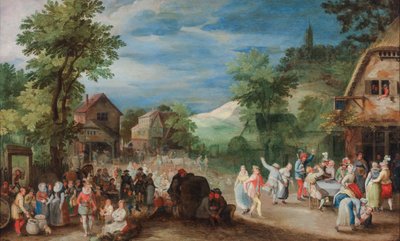 Fiera di un villaggio da Pieter Schoubroeck