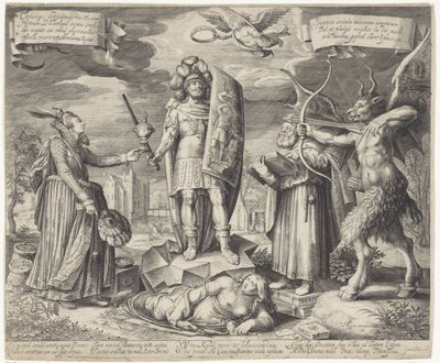 Cavaliere cristiano da Pieter Serwouters