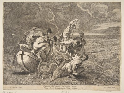 La pesca miracolosa, 1595-1657 da Pieter Soutman