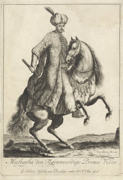 Ritratto equestre di Kara Mustafa, Gran Visir nell