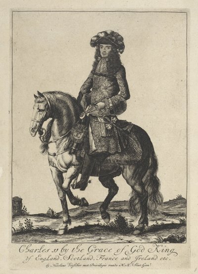 Ritratto equestre del re Carlo II d