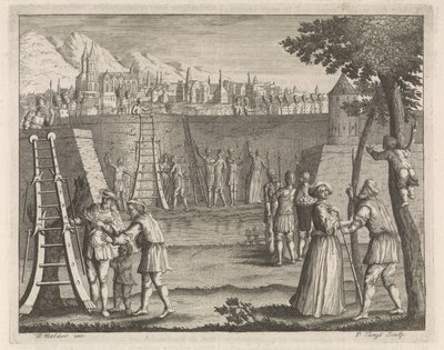 Assedio di una città da Pieter Tanjé