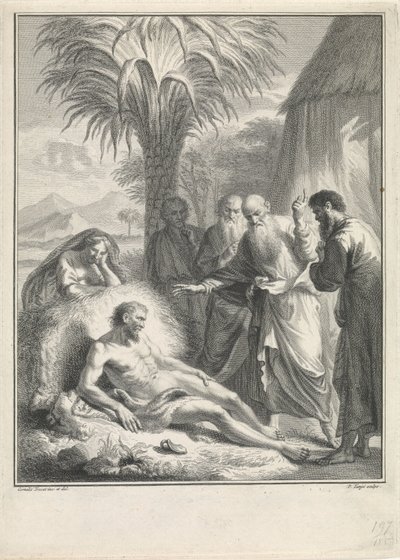 Giobbe sul letamaio da Pieter Tanjé
