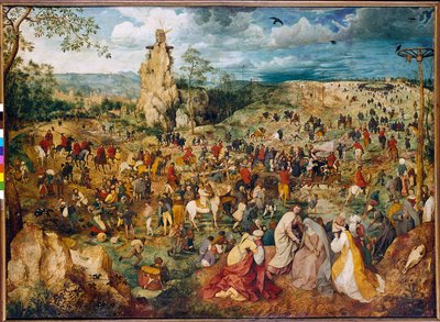 Cristo che porta la croce da Pieter Bruegel the Elder