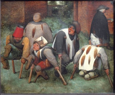 I mendicanti o gli storpi da Pieter Bruegel the Elder