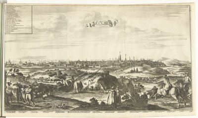 Veduta di Mosca, 1726 da Pieter Van der Aa