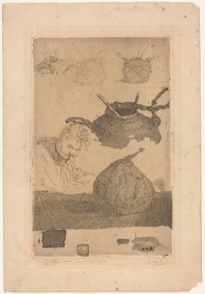 Prime prove di incisione da Pieter Willem van Baarsel (signed by artist)