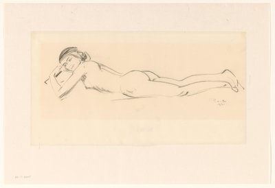 Nudo sdraiato da Pieter Willem van Baarsel