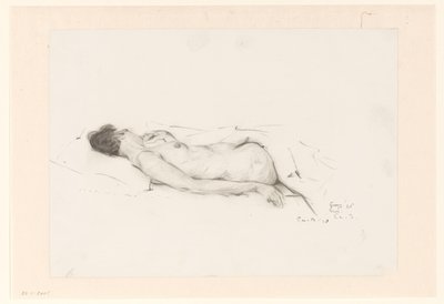 Nudo sdraiato da Pieter Willem van Baarsel
