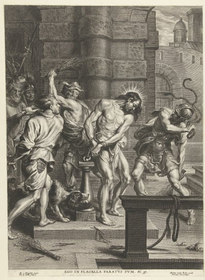 Flagellazione di Cristo da parte dei soldati da Pieter de Bailliu (I)