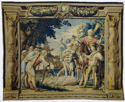 La morte di una cerva consacrata ad Artemide da Pieter de Cracht