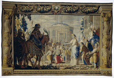 Oreste e Pilade davanti a Ifigenia da Pieter de Cracht