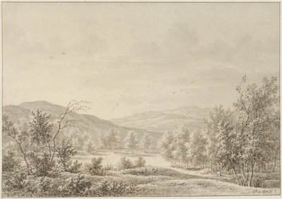Paesaggio collinare da Pieter de Goeje