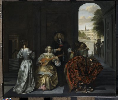 Festa musicale da Pieter de Hooch
