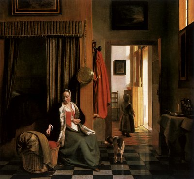 La madre, c.1661-63 da Pieter de Hooch