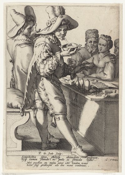 Meglio soffiare forte che bruciarsi la bocca da Pieter de Jode (I)