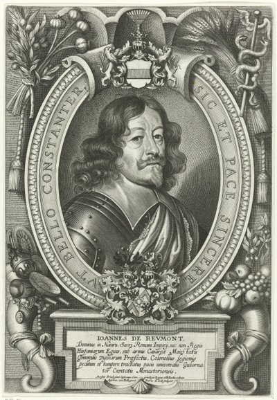 Ritratto di Johann von Reumont da Pieter de Jode (II)