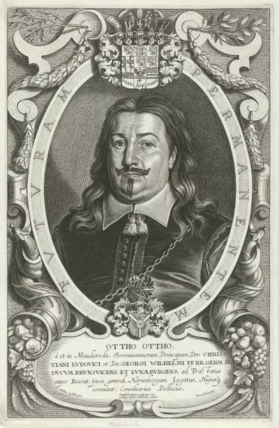 Ritratto di Otto Otto von Mauderode (Celeberrimi Legati) da Pieter de Jode (II)