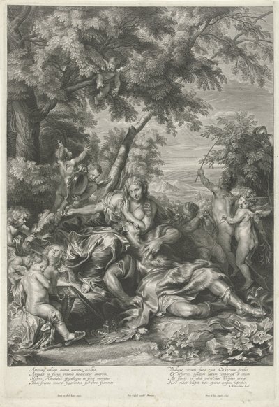 Rinaldo e Armida da Pieter de Jode (II)