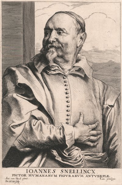 Joannes Snellincx, Pictor Humanarum Figurarum Antuerpiæ da Pieter de Jode