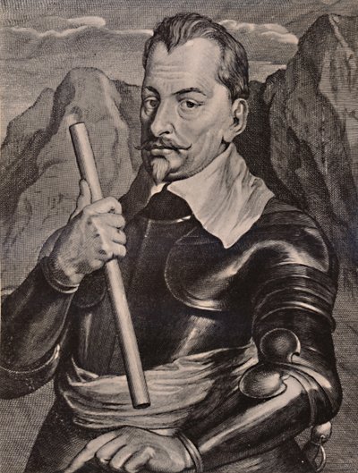 Albrecht von Wallenstein, generale boemo, XVII secolo 1894 da Pieter de Jode II