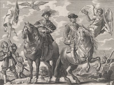 Tavola 20: Carlo V e Ferdinando a Cavallo, da 