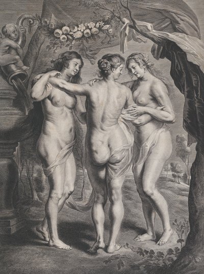 Le tre Grazie da Pieter de Jode II