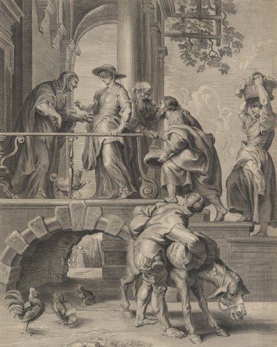 La Visitazione, 1625-74 da Pieter de Jode II