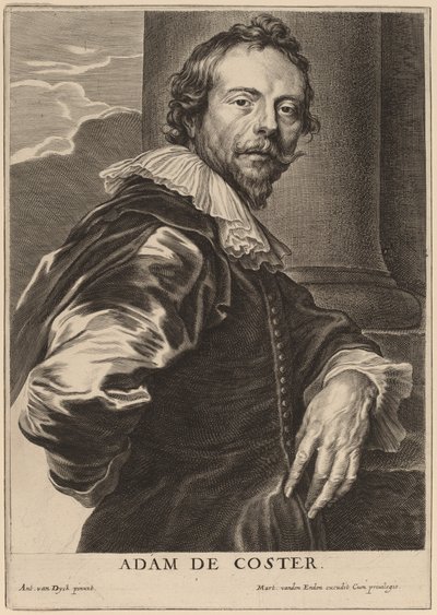 Adam de Coster da Pieter de Jode II after Sir Anthony van Dyck