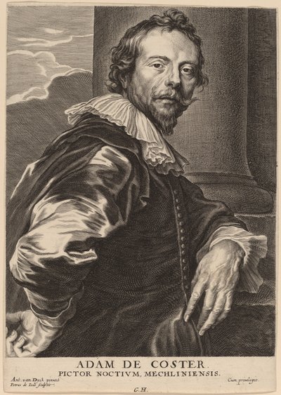 Adam de Coster da Pieter de Jode II after Sir Anthony van Dyck