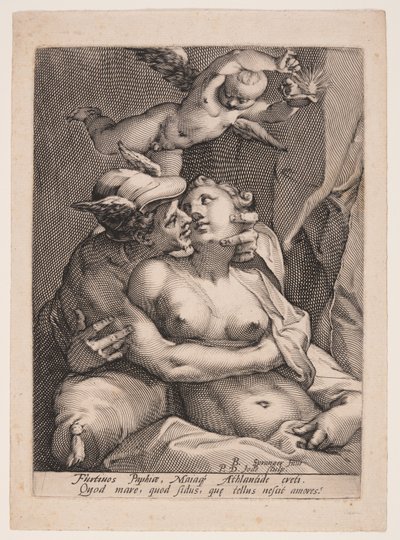 Mercurio, Venere e Cupido da Pieter de Jode I