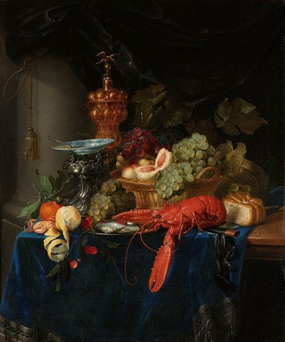 Natura morta con calice dorato da Pieter de Ring