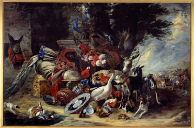 Animali e utensili detti anche la partenza di Giacobbe per la Mesopotamia da Pieter or Peter Boel