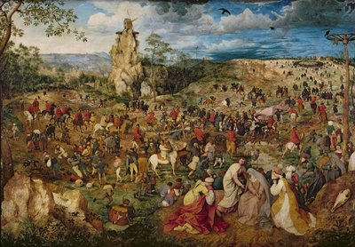 Cristo che porta la croce da Pieter Bruegel the Elder