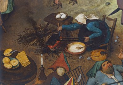 Lotta tra Carnevale e Quaresima da Pieter Bruegel the Elder