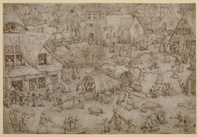 Kermesse a Hoboken, 1559 da Pieter Bruegel the Elder