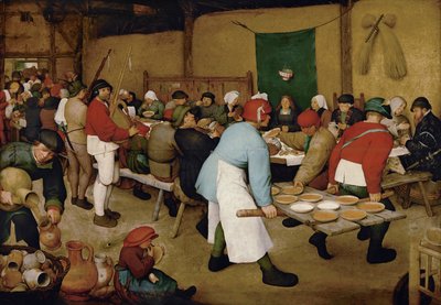Matrimonio contadino da Pieter Bruegel the Elder