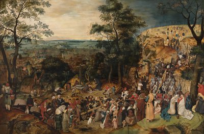 Cristo che porta la croce da Pieter the Younger Brueghel