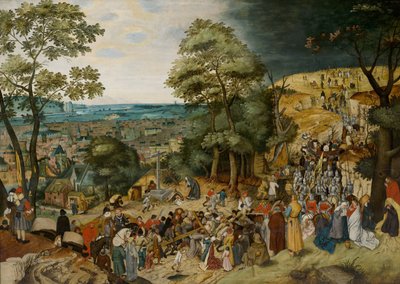 Cristo che porta la croce da Pieter the Younger Brueghel
