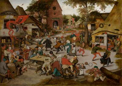 Kermesse della festa di San Giorgio (olio su tavola) da Pieter the Younger Brueghel